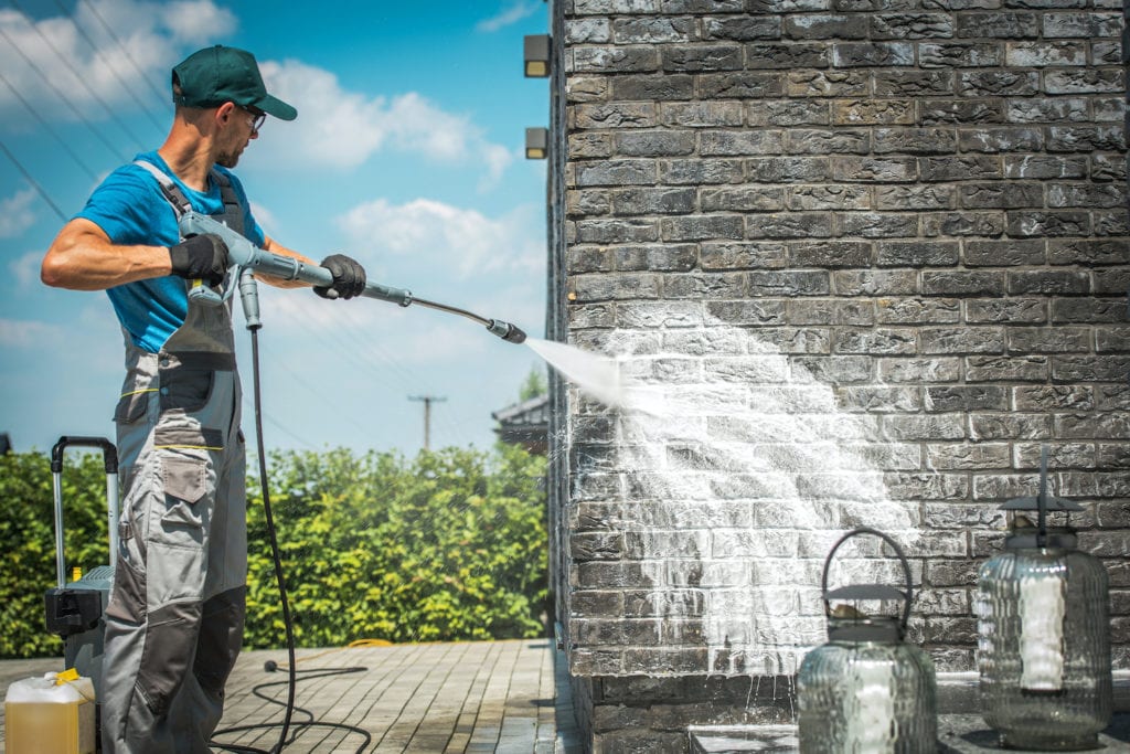 redwood, california power washing