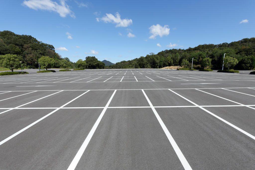 parking lot power washing in san mateo county
